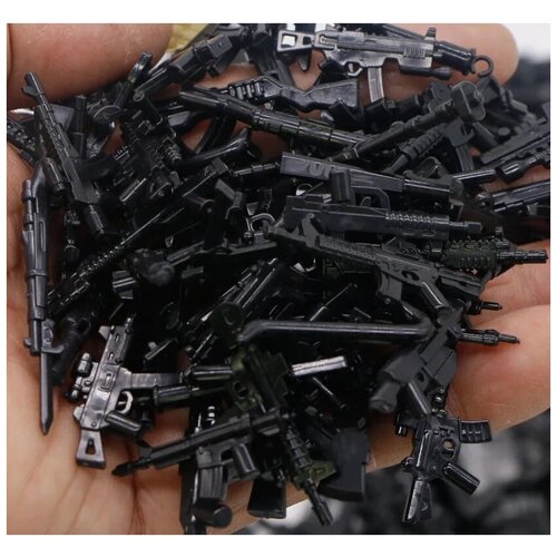 Набор оружия для Лего минифигурок, совместимые с Лего, 35 шт