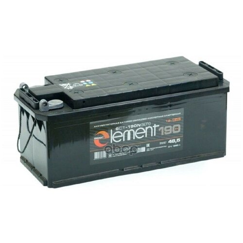 Аккумулятор Smart Element 190 1250 А (-/+) Под Болт 514х218х210 Мм В (0719041) 