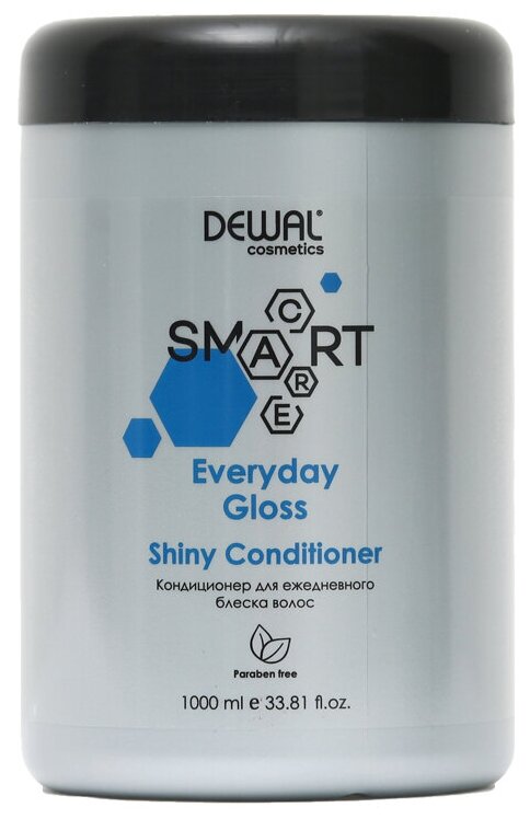 Кондиционер для ежедневного блеска волос SMART CARE Everyday Gloss Shiny Conditioner, 1000 мл DEWAL Cosmetics MR-DCS20003