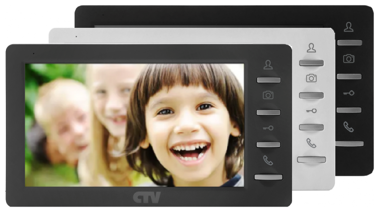 Монитор видеодомофона CTV CTV-M1701 S, белый - фотография № 18