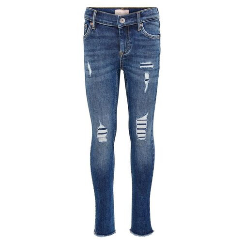 фото Only, брюки для девочки, цвет: темно-синий, размер: 152