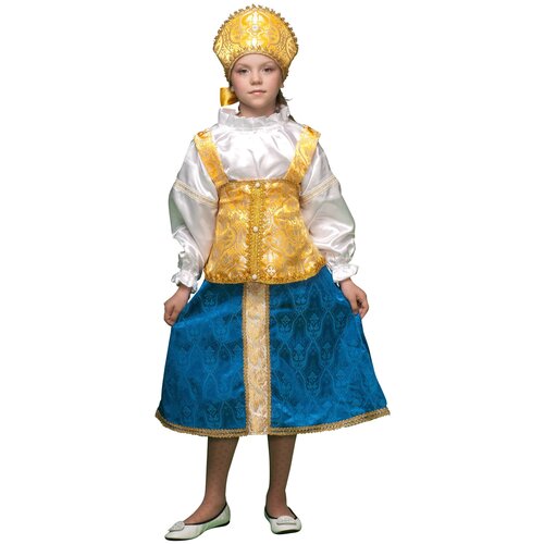 фото Карнавальный костюм для детей волшебный мир царевна для девочки детский, 104-134 см