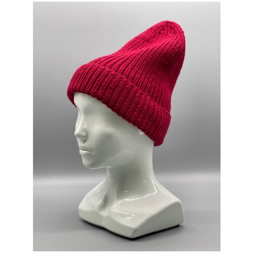 фото Женская шапка вязаная deoglory красная