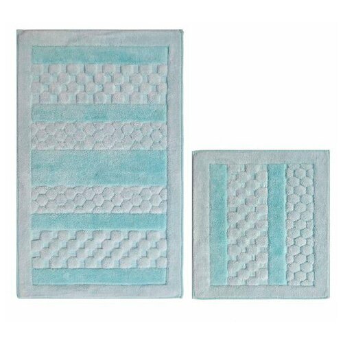Giz Home Комплект ковриков для ванной из 2-х штук, 60x100, 40x60, 501EPMT003125