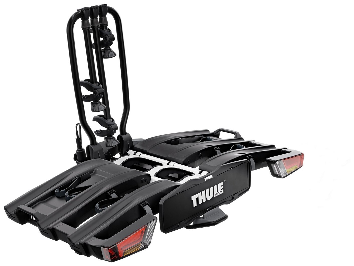 Платформа на фаркоп Easy Fold XT для 3-х велосипедов черный, THULE 934101 (1 шт.)