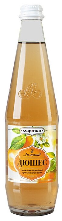 Лимонад "мартин" Дюшес 0.5л стекло бут.12 шт. - фотография № 4