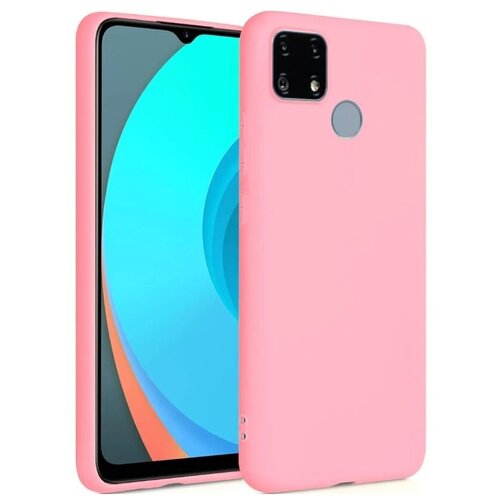 Чехол-накладка LuxCase Protective Case TPU 1.1 мм для Realme C25s Розовый