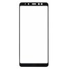 Защитное стекло 2.5D Olmio Samsung A8 Plus (2018) черный - изображение