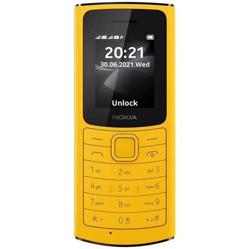 Телефон NOKIA 110 DS TA-1386 4G Yellow 364800₽