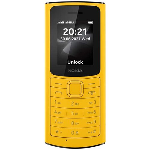 Телефон NOKIA 110 DS TA-1386 4G Yellow