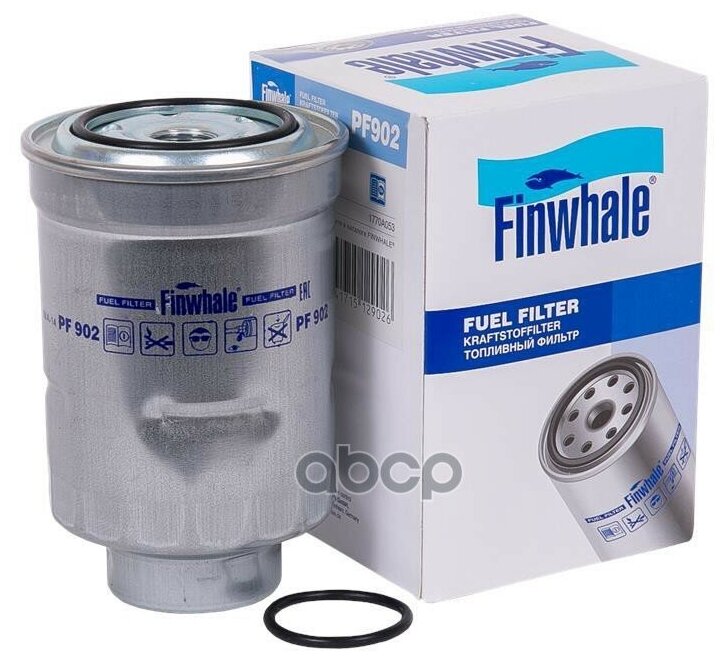 фото FINWHALE PF902 Фильтр топливный Mitsubishi L200 08-, Pajero 08-; Toyta Land Cruiser Prado 90-07 (Diesel) FINWHALE