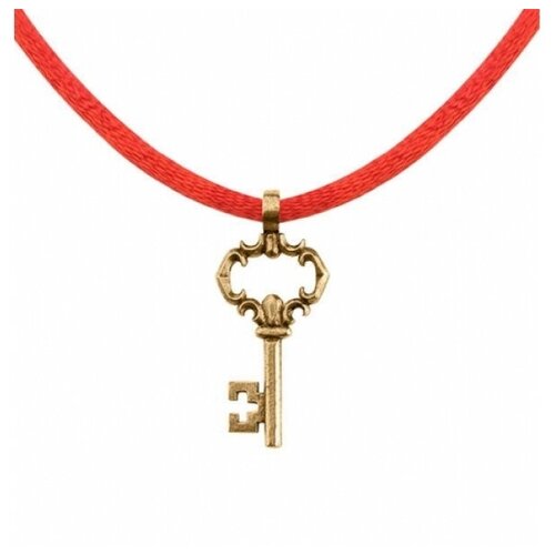 фото Браслет-талисман красная нить "ключ" happy pirate