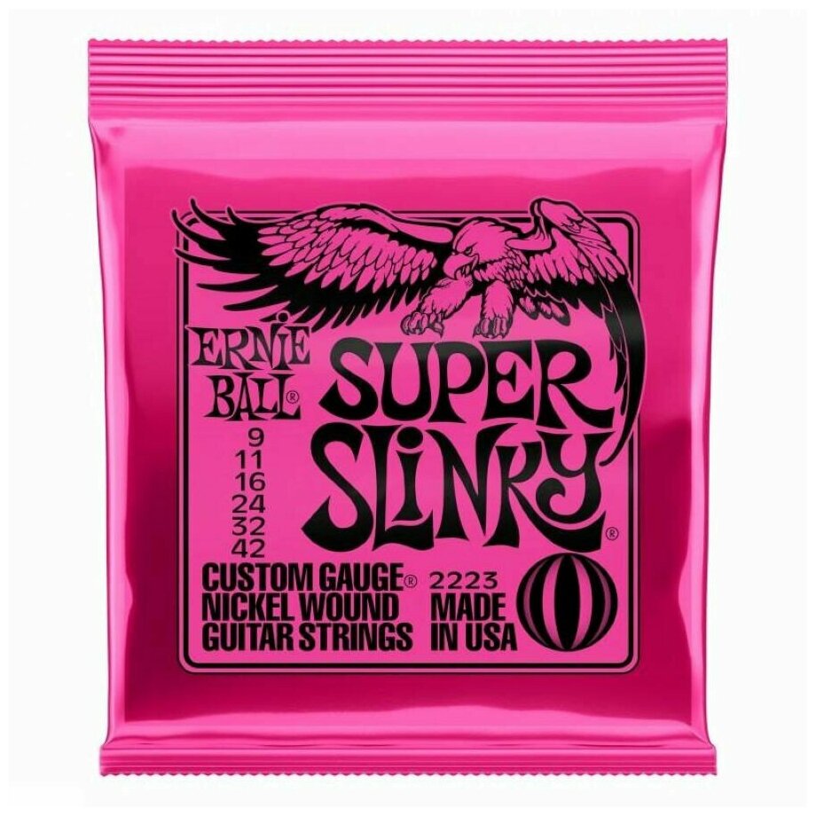 ERNIE BALL 2223 (9-42) струны для электрогитары