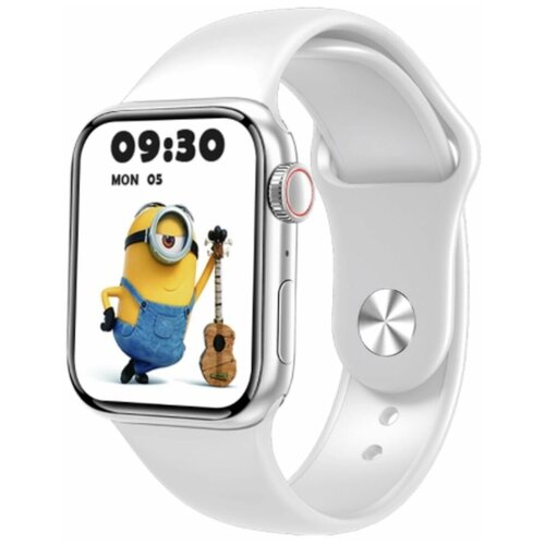 Смарт часы M16 mini/умные часы Smart Watch М16 мини/ смарт- часы 38мм /Series 6/ серебро
