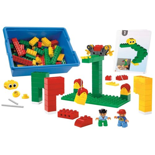 конструктор lego education machines and mechanisms 9686 технология и основы механики 396 дет Конструктор LEGO Education Machines and Mechanisms 9660 Первые конструкции, 107 дет.