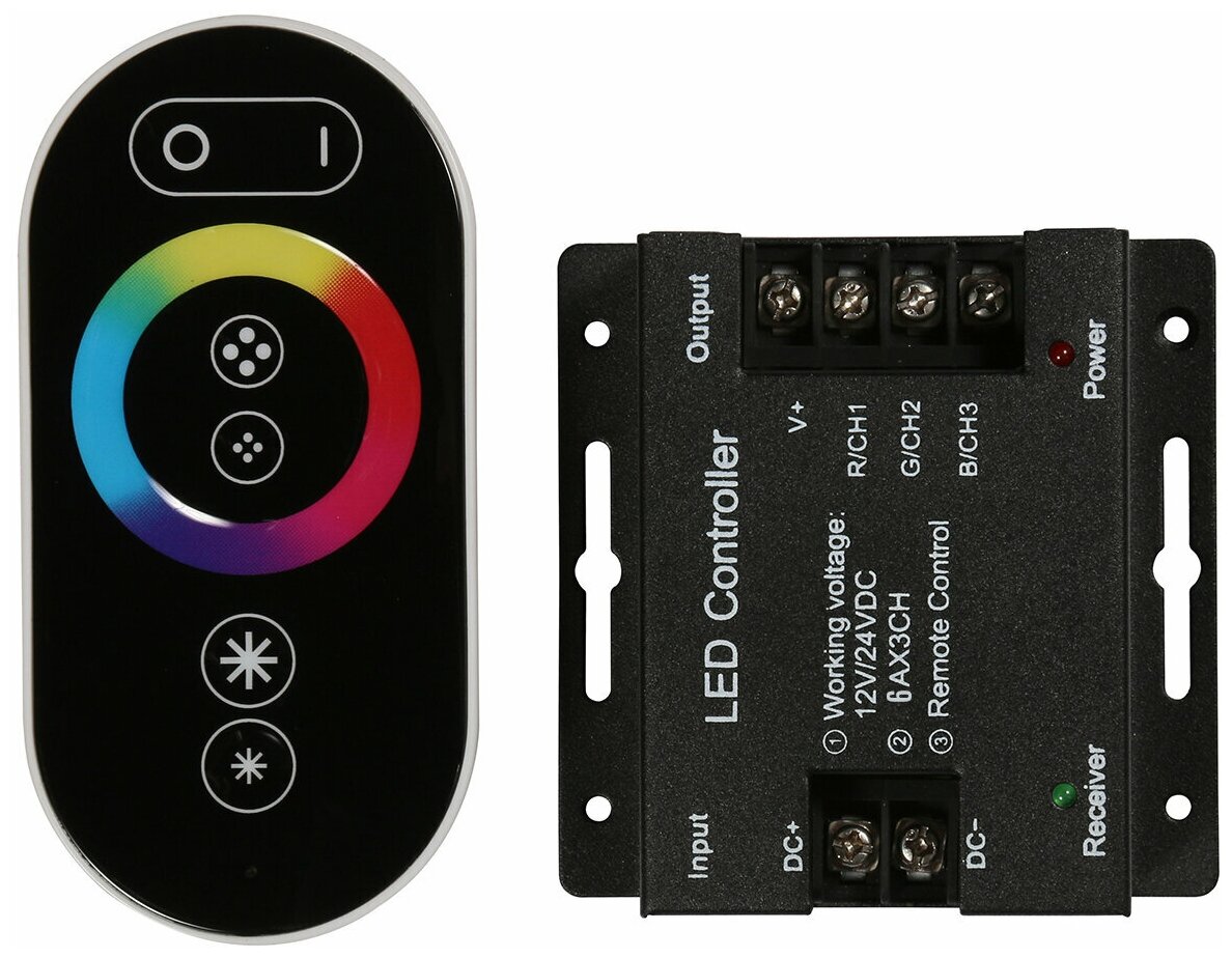 Контроллер LEDS POWER (серия Mini) TH05 18A RGB сенсорный