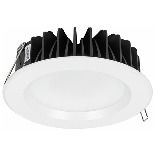 Встраиваемый светильник MAKSILED ML-IN-K18W-W 18Вт, 220В, 1400лм, монтаж.отв. 150мм, 6000К, диммируемый