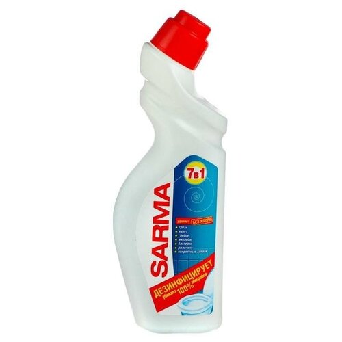 Чистящее средство Sarma, гель, для сантехники, 750 мл