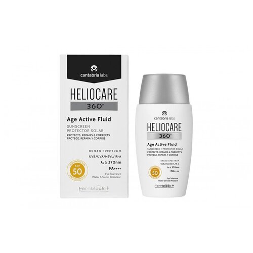 Heliocare 360 Age Active Fluid Sunscreen SPF50 Солнцезащитный омолаживающий флюид СЗФ50 50 мл.