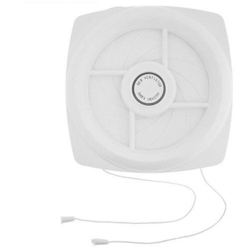 Вентилятор вытяжной ZEIN с жалюзи шнурковый выключатель провод d140 мм 220 В ZEIN 5157142 1452₽