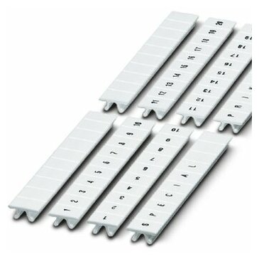 фото ZB 5, LGS: FORTL. ZAHLEN 91-100 Маркировка для клеммных модулей Phoenix Contact, 1050017:0091