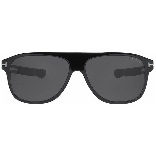 фото Солнцезащитные очки tom ford 880 01a todd, авиаторы, оправа: пластик, с защитой от уф, для женщин, черный