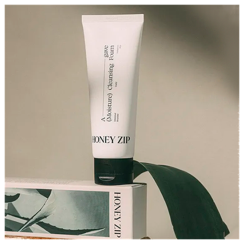 Пенка Honey zip Увлажняющая очищающая пенка с агавой / Agave Moisture Cleansing Foam 120 гр