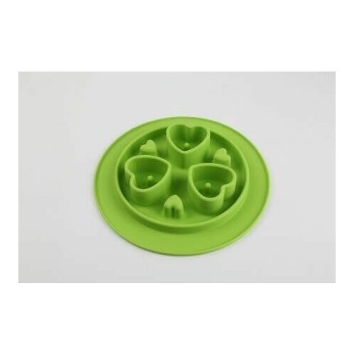 фото Superdesign миска силиконовая для медленного поедания светло-зеленая super design