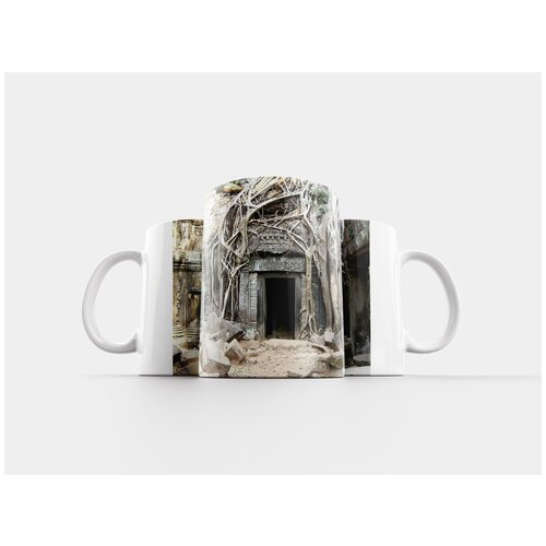 фото Кружка "разорение, храм, камбоджа" 320 мл lotsprints