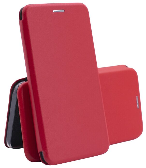 Чехол-книжка Good Choice с магнитной крышкой для Xiaomi Redmi Note 8T красный