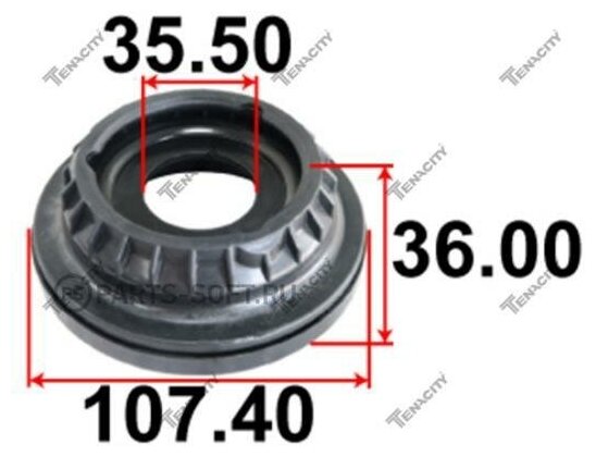 TENACITY ABRFO1008 Подшипник опоры амортизатора Tenacity 2298 ABRFO1008