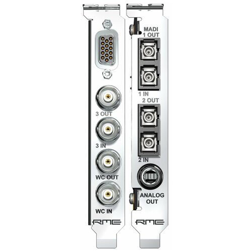 RME HDSPe MADI FX 390-канальная звуковая плата ввода/вывода PCI Express rme hdspe aio pro 38 канальная 24 bit 192 khz highend аудио pci express карта с adat i o