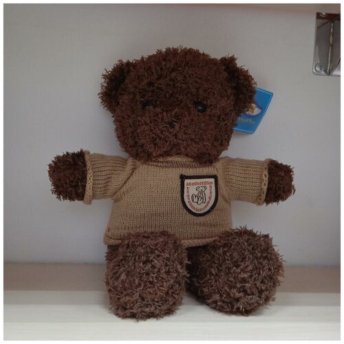Мягкая игрушка Мишка в кофточке с эмблемой