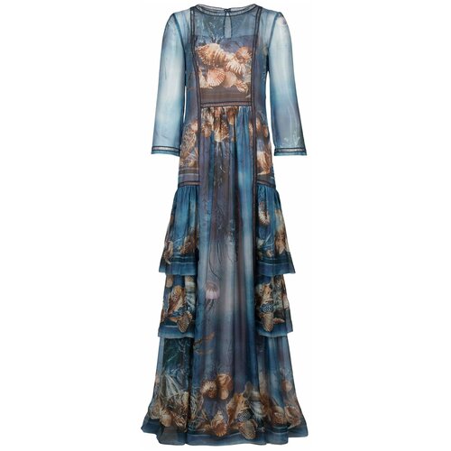 фото Платье alberta ferretti синий