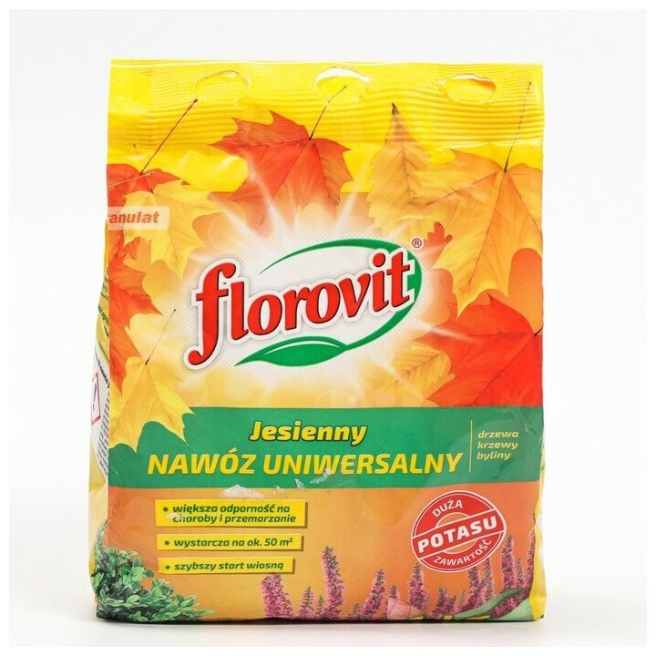 Удобрение Флоровит(Florovit) осеннее универсальное, 1 кг (мешок) - фотография № 2