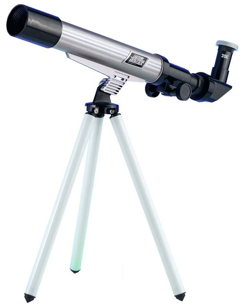 Телескоп Edu Toys TS023 серебристый/черный