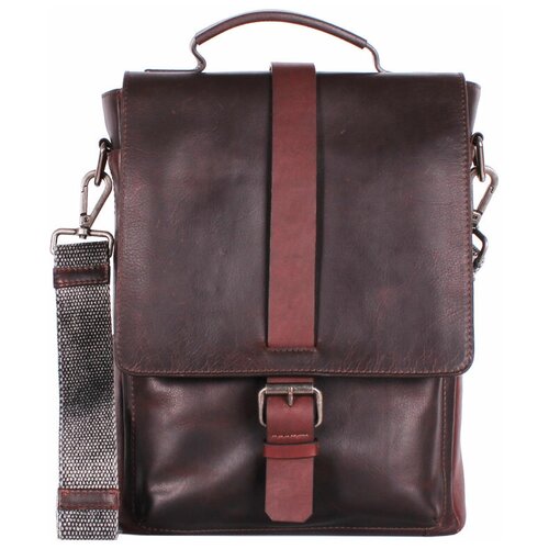 Сумка планшет Stampa Brio, коричневый ключница stampa brio 323 1242f brown bgs 00 00006466