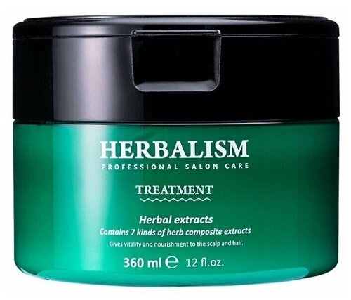 Lador Маска для волос Herbalism Treatment, 360 г, 360 мл, банка