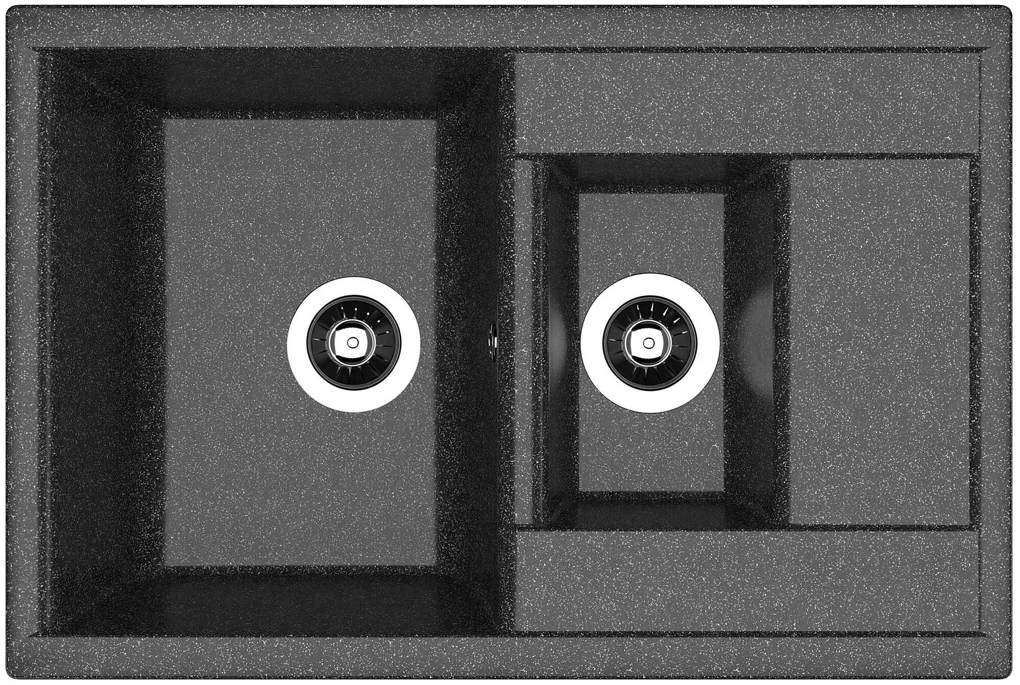 Кухонная мойка Dr.Gans Астра 760 K Черный