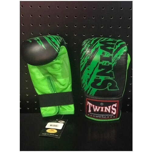 Снарядные перчатки Twins Ftbgl1f-tw2 Fancy Training Bag Gloves черно-зеленые