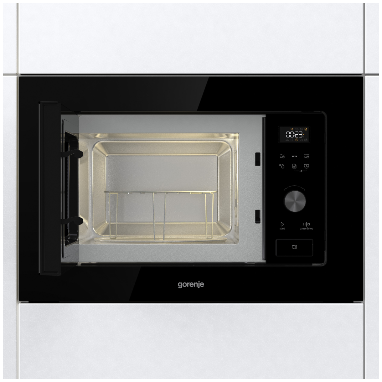 Gorenje BM 201AG1BG Встраиваемая микроволновая печь с грилем - фотография № 2