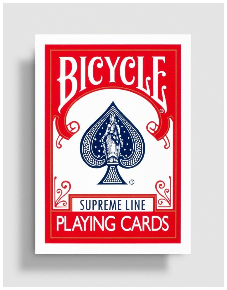 Игральные карты Bicycle Supreme Line, красные