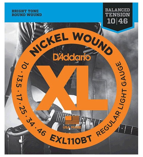 D ADDARIO EXL110 BT Струны для электрогитары