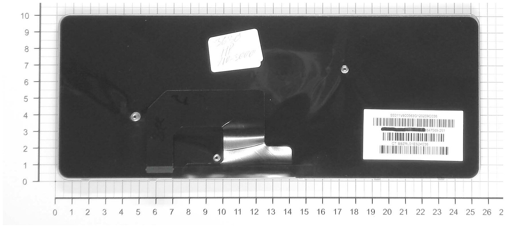 Клавиатура для ноутбука HP Compaq Mini 110-3628 черная