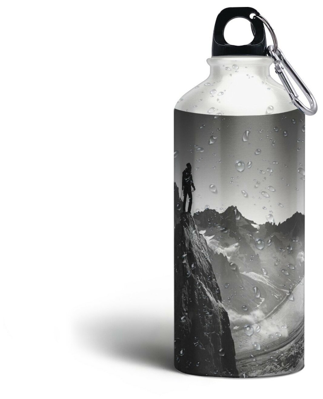 Бутылка спортивная/туристическая фляга Спорт Скалолазание горы - 395
