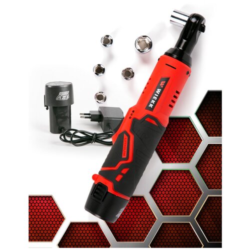 Гайковерт аккумуляторный WIEKKАккумуляторный электроинструмент Гайковерт 2 аккумулятораЗУ 449000₽