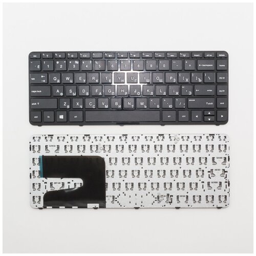 Клавиатура для ноутбука HP Pavilion 14-E черная с рамкой 102000₽