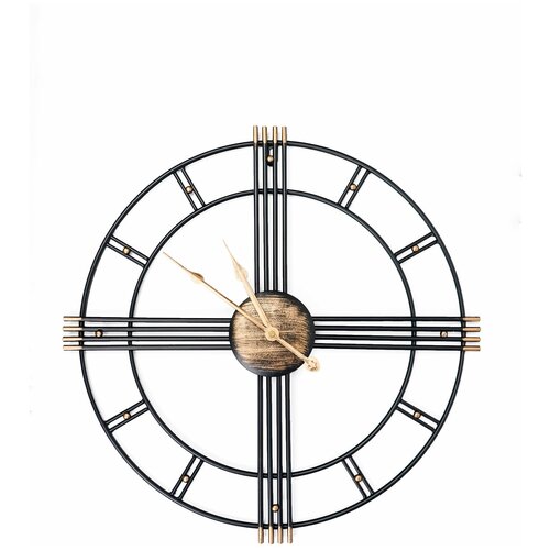 Интерьерные настенные часы Ретро, 50 см