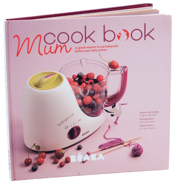 Книга рецептов Beaba Mum Cook Book English на английском языке