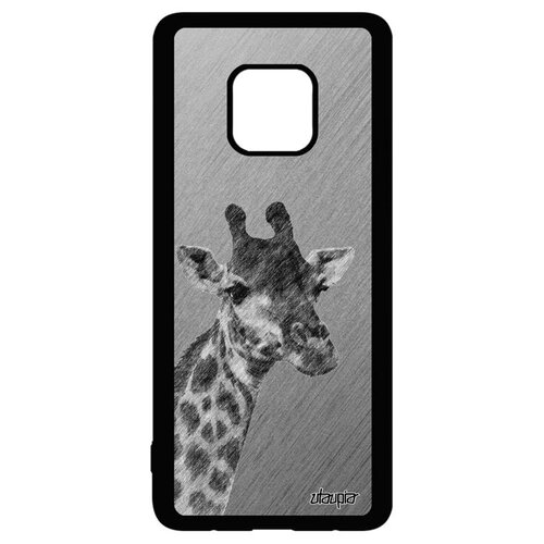 фото Противоударный чехол для телефона // huawei mate 20 pro // "жираф" стиль жирафа, utaupia, оранжевый
